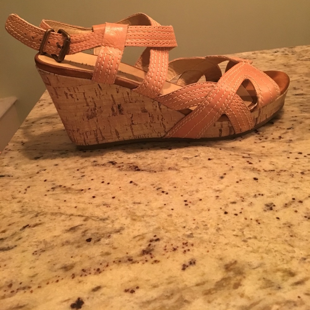 Tan wedges
